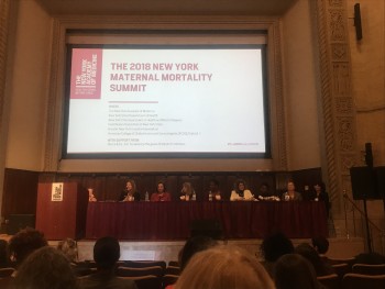 Highlights from the 2018 Maternal Mortality Summit hosted by New York Academy of Medicine on February 14, 2018